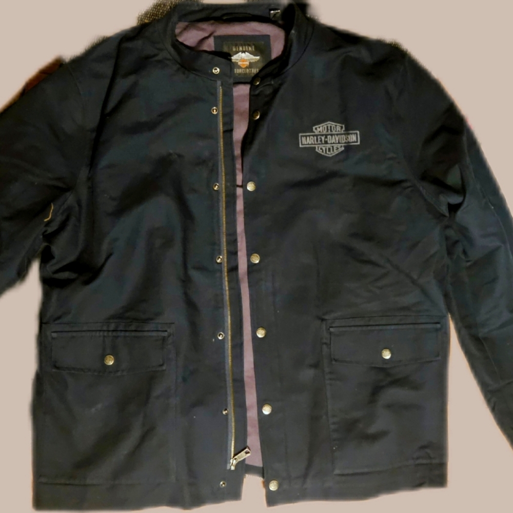 Men's Chainstitch Embroidery Twill Jacket NWOT Exellant Like New Condition